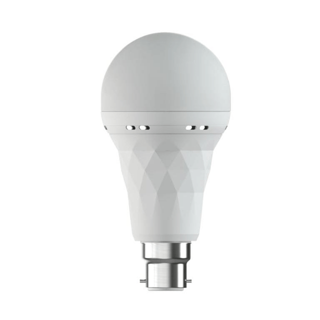 Gizzu Everglow Rechargeable Emergency 9W B22 Bayonet LED Bulb Warm White GEB9WB22