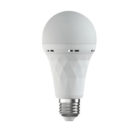 Gizzu Everglow Rechargeable Emergency 9W E27 Screw-In LED Bulb Warm White GEB9WE27