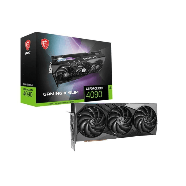 MSI Gaming Nvidia GeForce RTX 4090 X Slim 24G 24GB GDDR6X Graphics Card