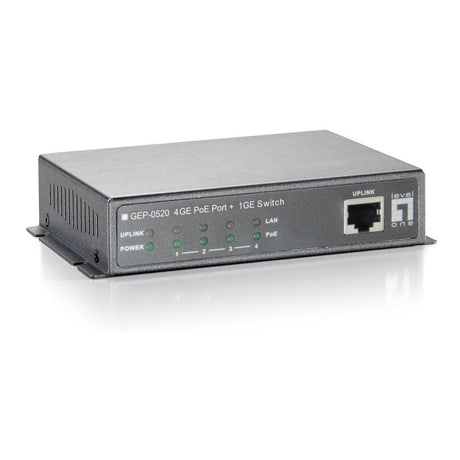 LevelOne 5-port Gigabit PoE Switch GEP-0520