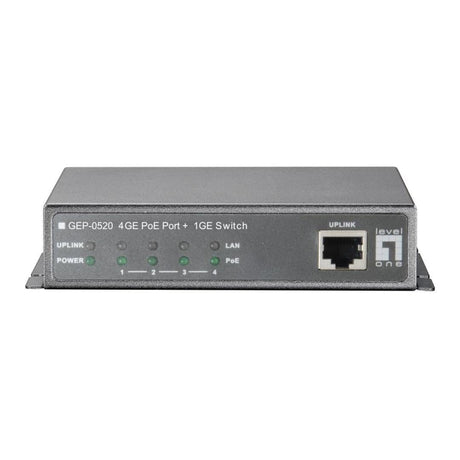 LevelOne 5-port Gigabit PoE Switch GEP-0520