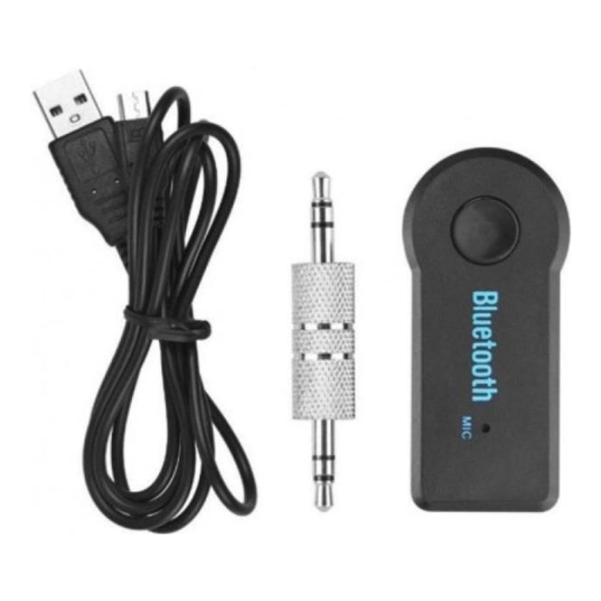 UniQue Bluetooth Hands-Free Music and Call Receiver Black GK-BT-350
