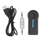 UniQue Bluetooth Hands-Free Music and Call Receiver Black GK-BT-350