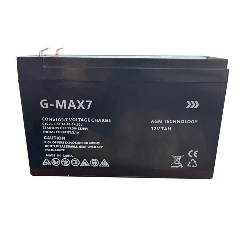 Octopi 7Ah 12V Lead Acid Battery GMAX7