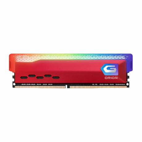 Geil Orion RGB 16GB 3600MHz DDR4 DIMM 2 x 8GB Kit Gaming Memory Module Red GOSR416GB3600C18BDC