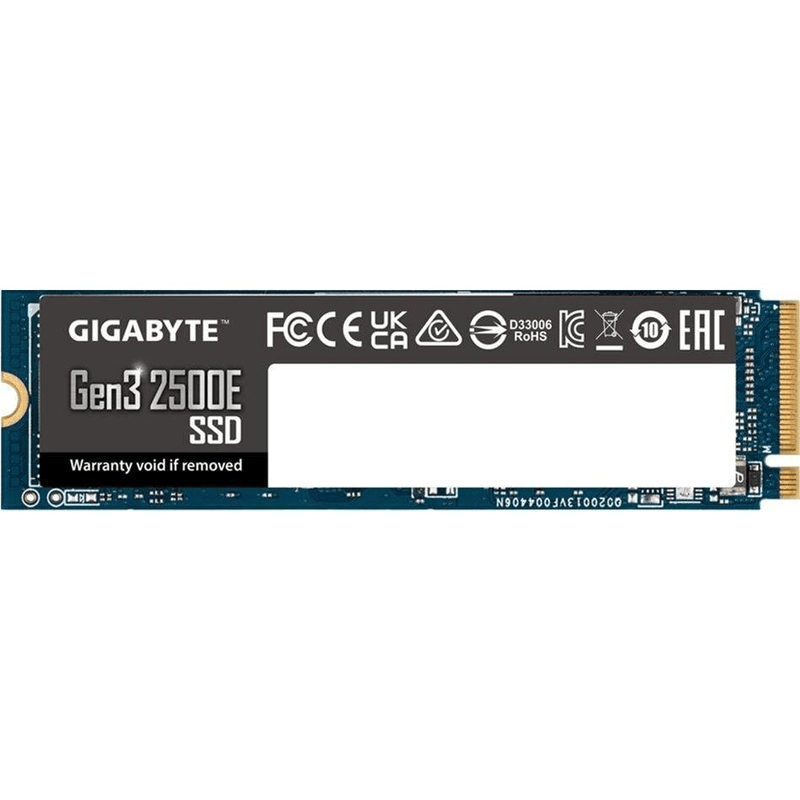 Gigabyte Gen3 2500E M.2 1TB PCIe 3.0 3D NAND NVMe Internal SSD GP-G325E1TB