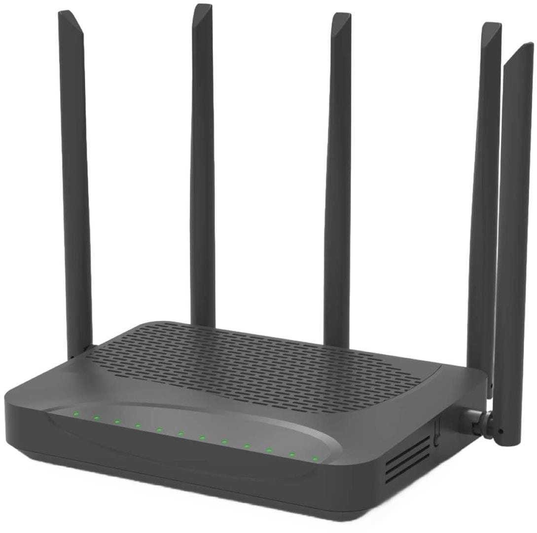 Ont Router Black BDCOM xPON ONU/ONT, 802.11ax with 4 x GB LAN Router GP1706-4G – FirstShop