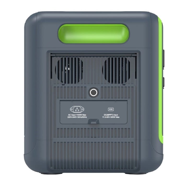 Gizzu Hero Pro 2400W 2048Wh UPS Fast Charge LifePO4 Portable Power Station with 2x SA Power Plugs GPS2000U