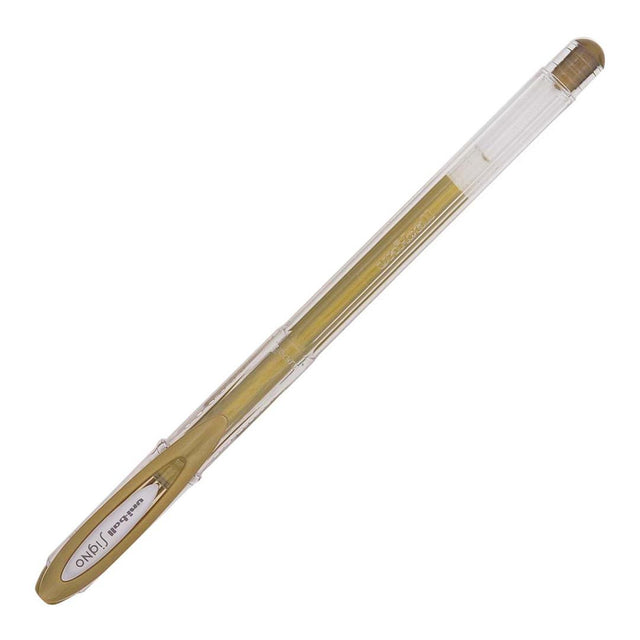 Uni-Ball UM-120NM Signo Noble Metal 0.7mm Pen - Gold 12-pack GR-UM120-GLD