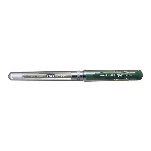 Uni-Ball UM-153 Signo Broad 1.0mm Pen - Green 12-pack GR-UM153-GRN