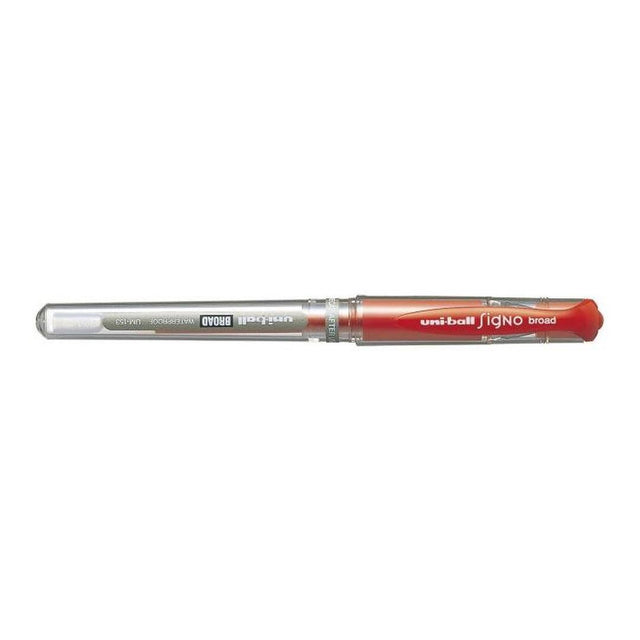 Uni-Ball UM-153 Signo Broad 1.0mm Pen - Red 12-pack GR-UM153-RED