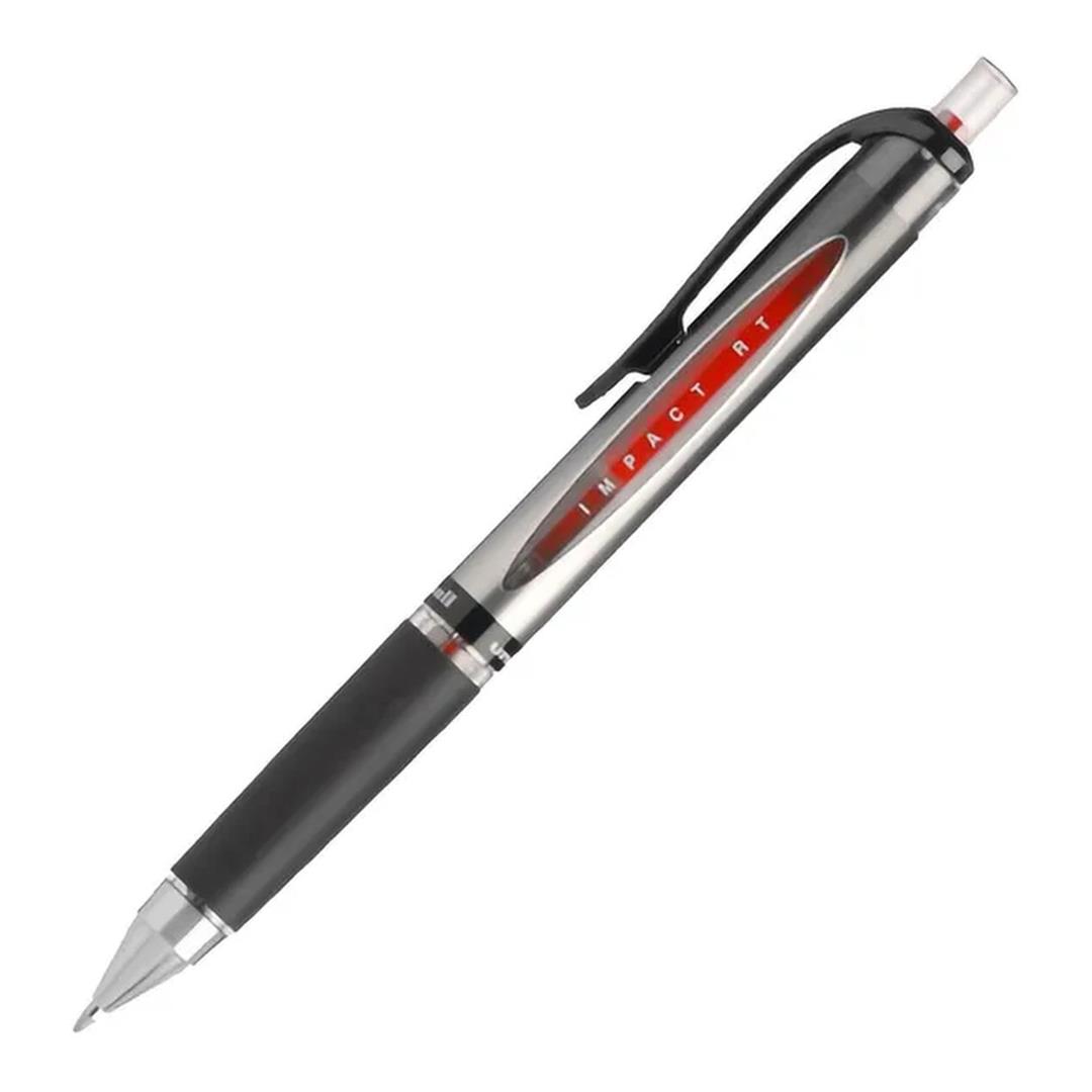 Uni-Ball UMN-152(10)S Gel Impact 1.0mm Retractable Pen - Red 12-pack GR-UMN152-RED
