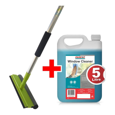 Parrot Window Cleaner and Telescopic Window Squeegee GR0595WCT