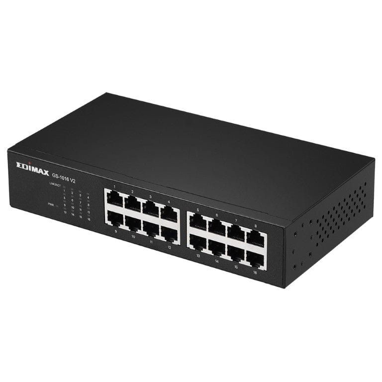 Edimax 16-port Gigabit Ethernet Unmanaged Switch GS-1016 V2