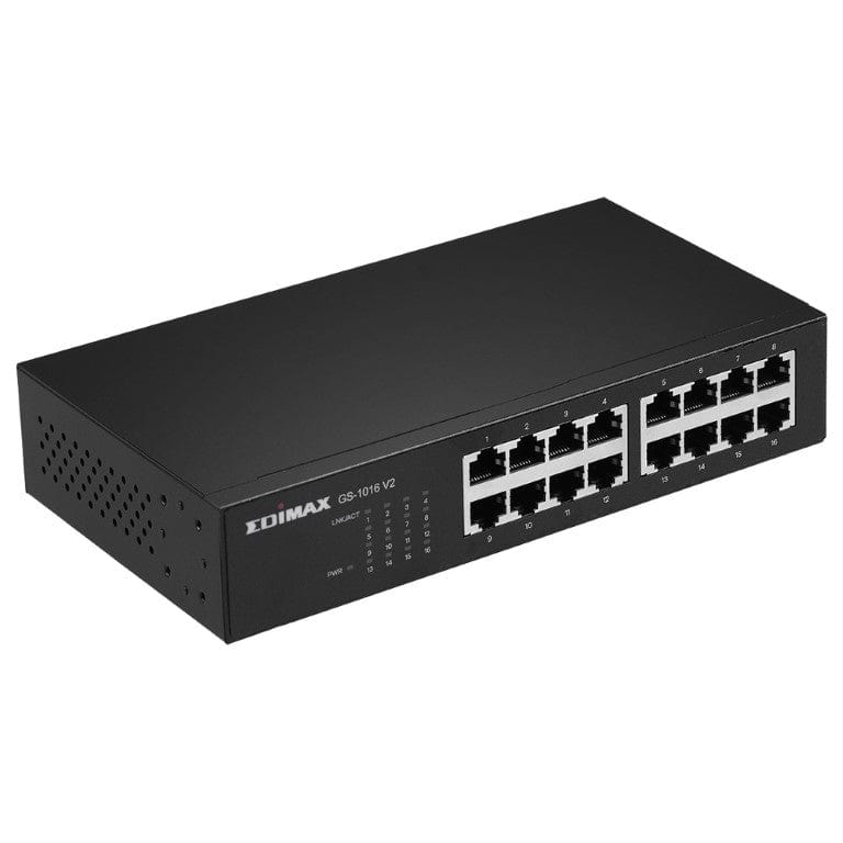 Edimax 16-port Gigabit Ethernet Unmanaged Switch GS-1016 V2