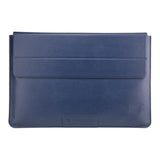 MagEasy EasyStand 16-inch Leather Notebook Sleeve Stand - Midnight Blue GS-105-103-201-63