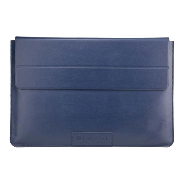 MagEasy EasyStand 16-inch Leather Notebook Sleeve Stand - Midnight Blue GS-105-103-201-63