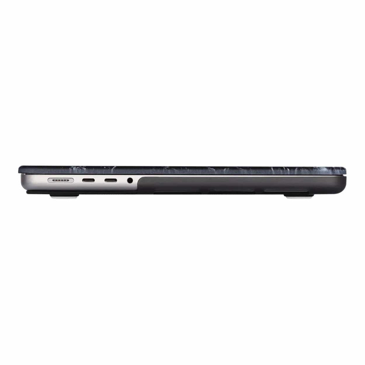 SwitchEasy Artist Marble 13-inch Hardshell Protective Notebook Case for MacBook Pro - Marble Black