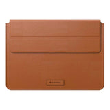 SwitchEasy EasyStand 14-inch Leather Notebook Sleeve Stand - Saddle Brown GS-105-232-201-146