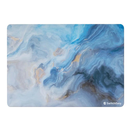SwitchEasy Artist Marble 14-inch Hard Shell Case for MacBook Pro Marine Blue GS-105-232-296-223