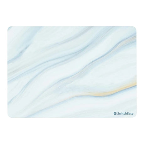 SwitchEasy Artist Marble 14-inch Hardshell Protective Notebook Case for MacBook Pro - Cloudy White
