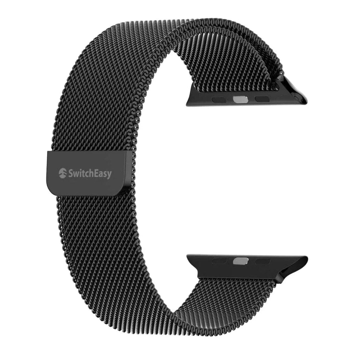 SwitchEasy 40mm Mesh Stainless Steel Apple Watch Loop Black GS-107-185-266-11