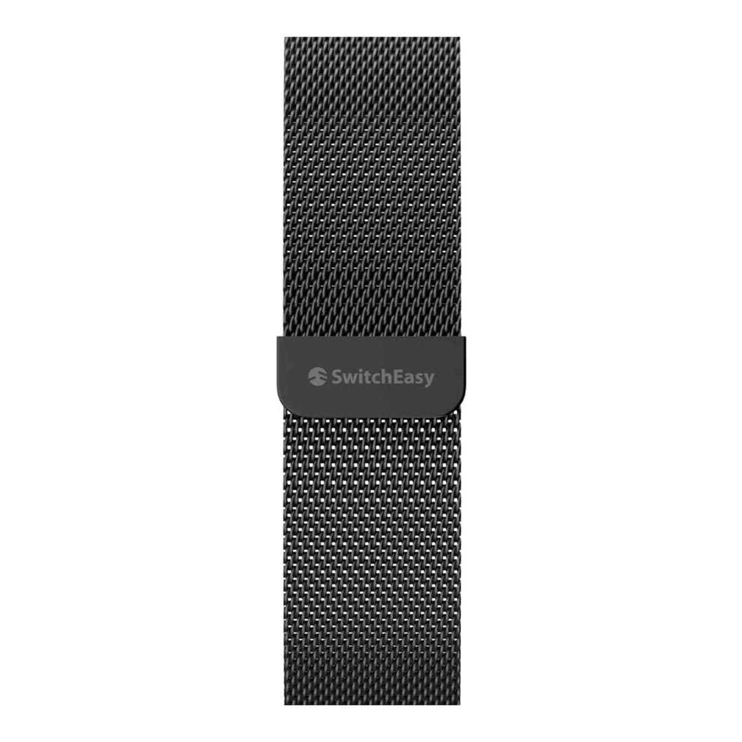 SwitchEasy 40mm Mesh Stainless Steel Apple Watch Loop Black GS-107-185-266-11