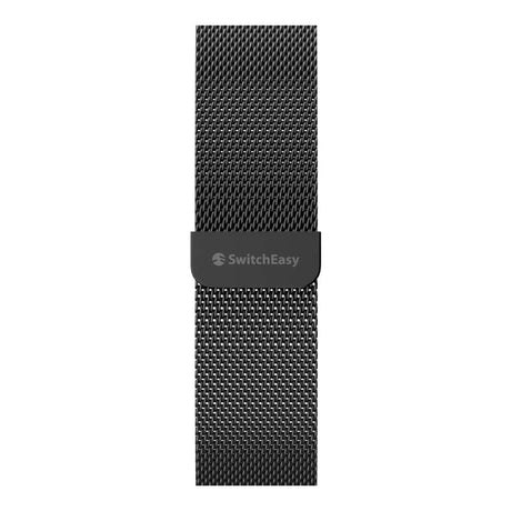 SwitchEasy 40mm Mesh Stainless Steel Apple Watch Loop Black GS-107-185-266-11