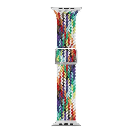 SwitchEasy 40mm Candy Braided Nylon Apple Watch Loop Rainbow GS-107-185-271-163