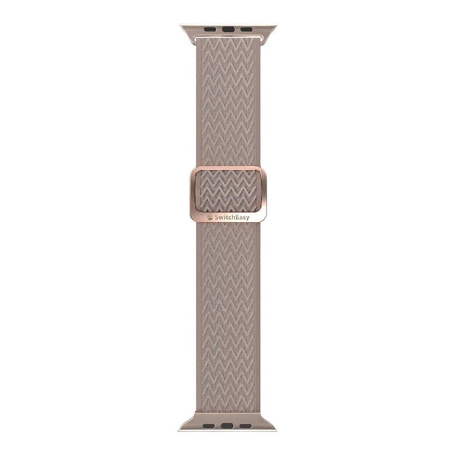 SwitchEasy 44mm Wave Elastic Nylon Apple Watch Loop Pink GS-107-214-272-18