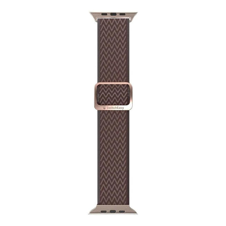 SwitchEasy 44mm Wave Elastic Nylon Apple Watch Loop Bronze GS-107-214-272-202