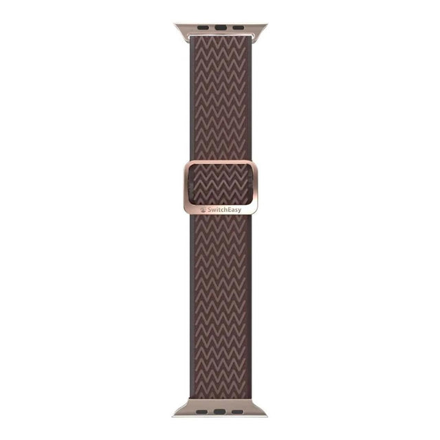 SwitchEasy 44mm Wave Elastic Nylon Apple Watch Loop Bronze GS-107-214-272-202