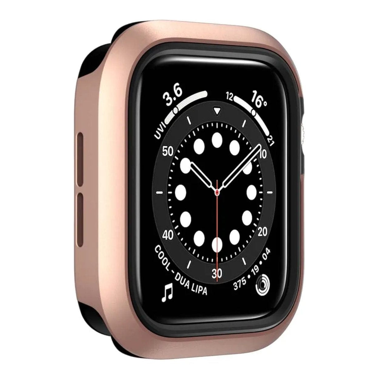 SwitchEasy Odyssey 44mm Protective Case for Apple Watch Rose Gold GS-107-52-114-60