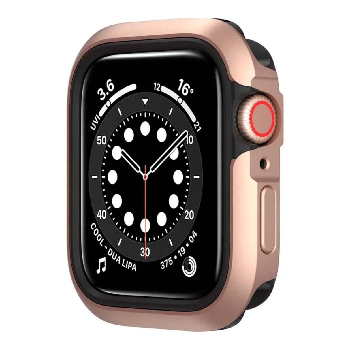 SwitchEasy Odyssey 44mm Protective Case for Apple Watch Rose Gold GS-107-52-114-60