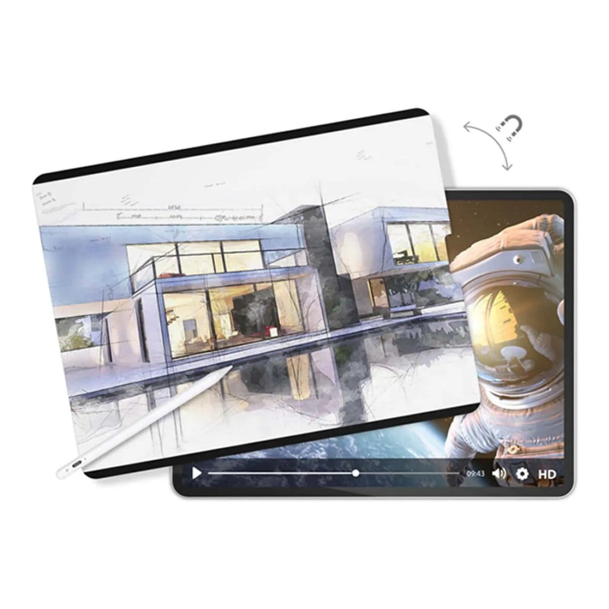 SwitchEasy SwitchPaper Magnetic Screen Protector for iPad Pro GS-109-178-262-65
