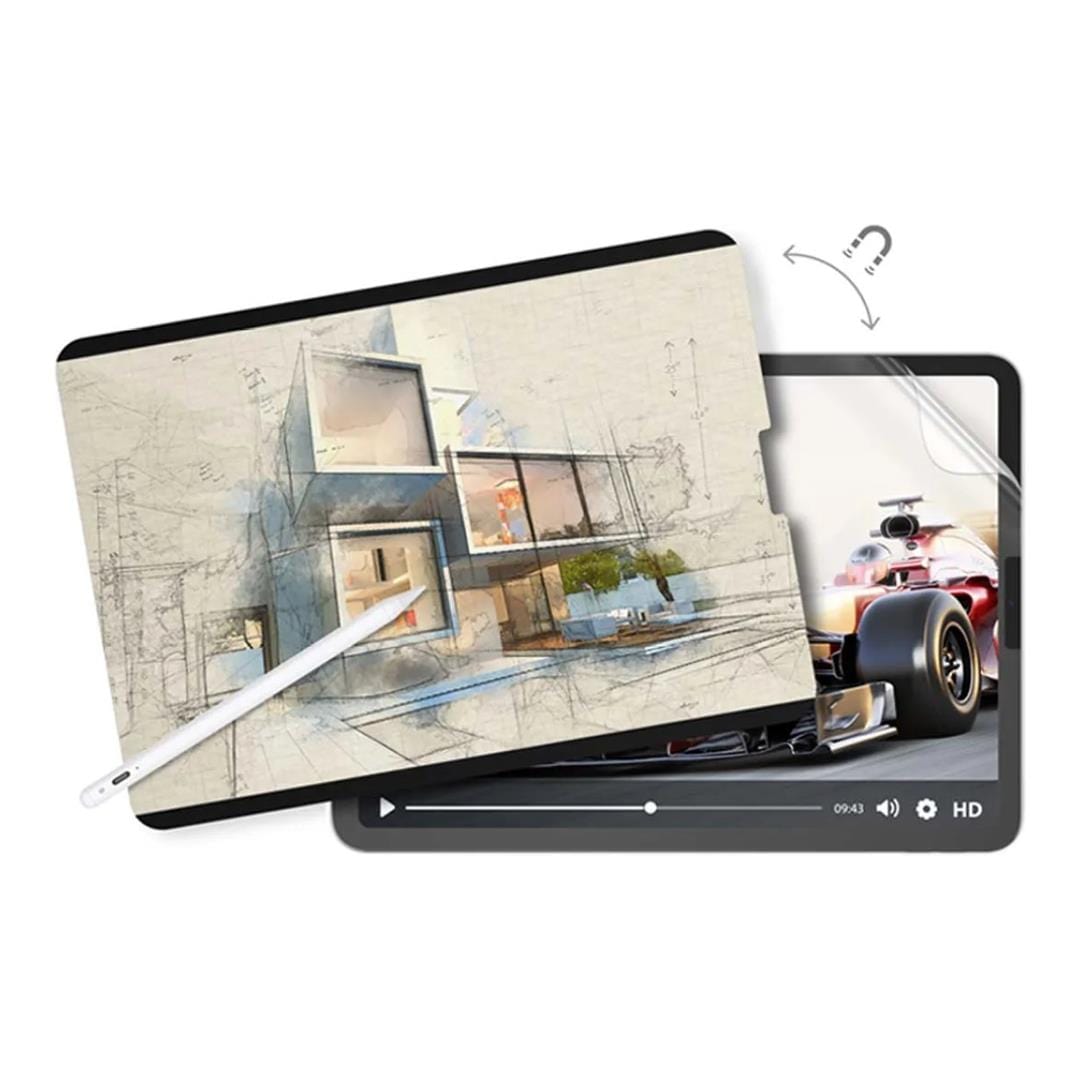 SwitchEasy SwitchPaper 2-in-1 Magnetic Paper-Feel Screen Protector GS-109-180-263-65