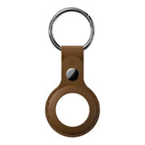 SwitchEasy Wrap Leather Keyring for AirTag Saddle Brown GS-117-187-117-146