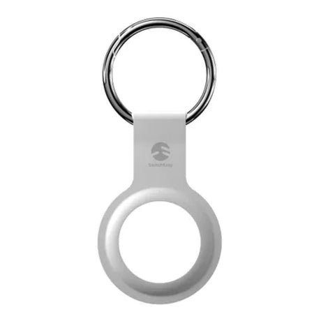 SwitchEasy Skin Silicone AirTag Keyring White GS-117-187-193-12