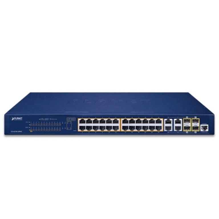 Planet GS-4210-24PL4C 24-port IPV6 PoE Managed Switch – FirstShop