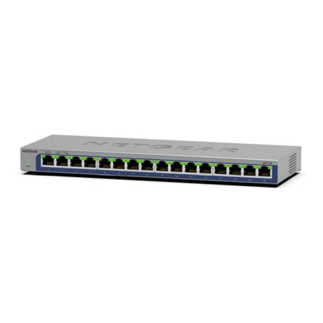 Netgear GS116v3 16-port Gigabit Ethernet Unmanaged Network Switch GS116-300EUS