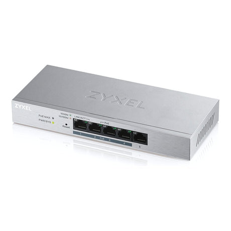 Zyxel GS1200-5HP 5-port Gigabit PoE+ Webmanaged Switch GS1200-5HPV2-EU0101F
