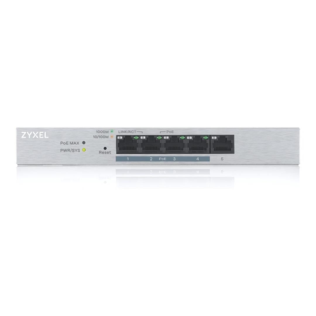 Zyxel GS1200-5HP 5-port Gigabit PoE+ Webmanaged Switch GS1200-5HPV2-EU0101F