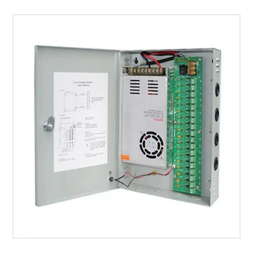 Unbranded 12V DC 20A 18-Channel PTC Power Supply GS1220-18CH