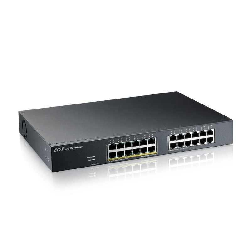 Zyxel GS1915-24EP 24-port GbE 12-port PoE Smart Managed Switch