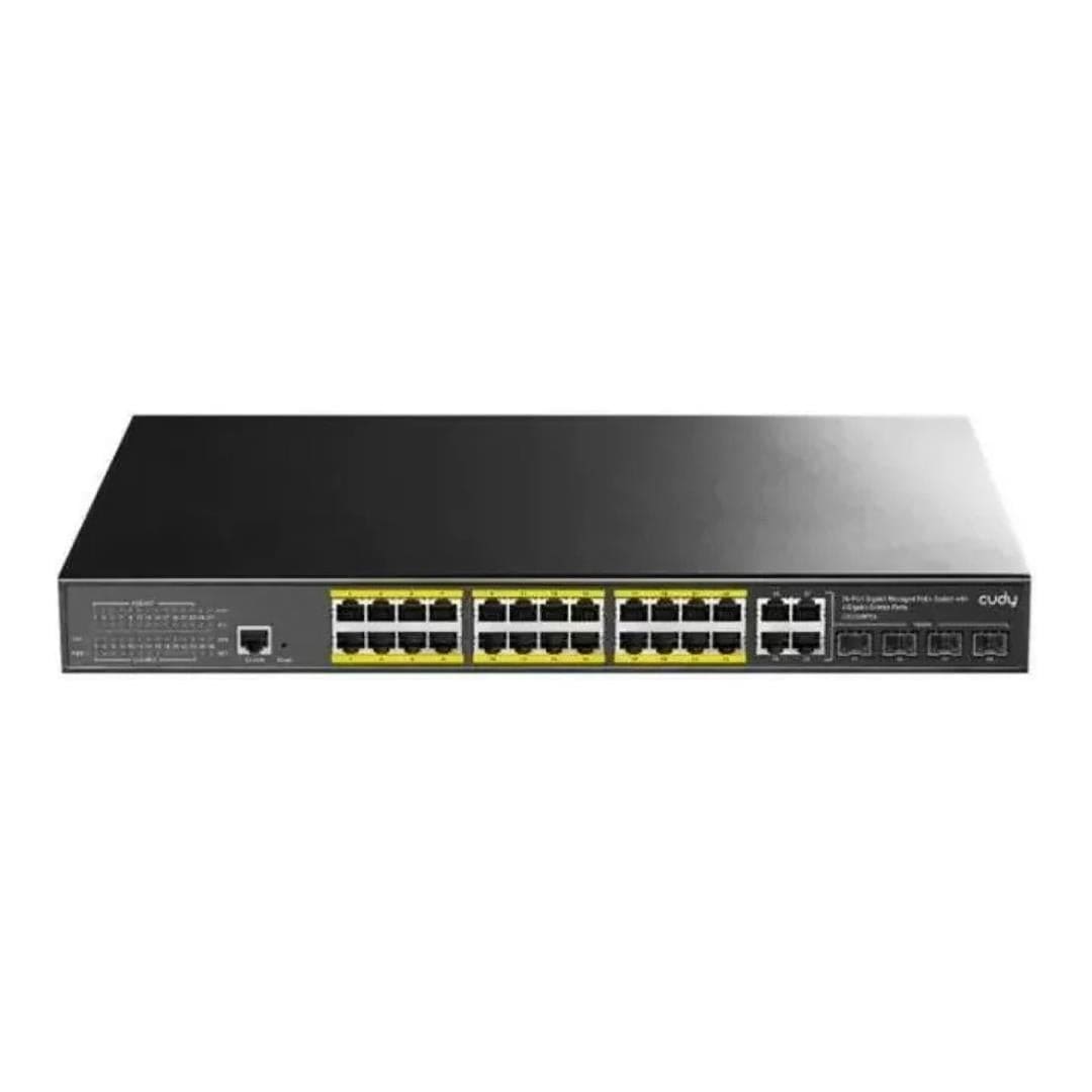 Cudy GS2028PS4-400W 24-port PoE 400W Managed Switch with 4x SFP Ports