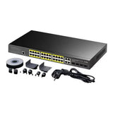 Cudy GS2028PS4-400W 24-port PoE 400W Managed Switch with 4x SFP Ports