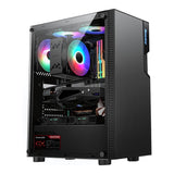 Huntkey GS450C Mid-Tower ATX PC Case - Black