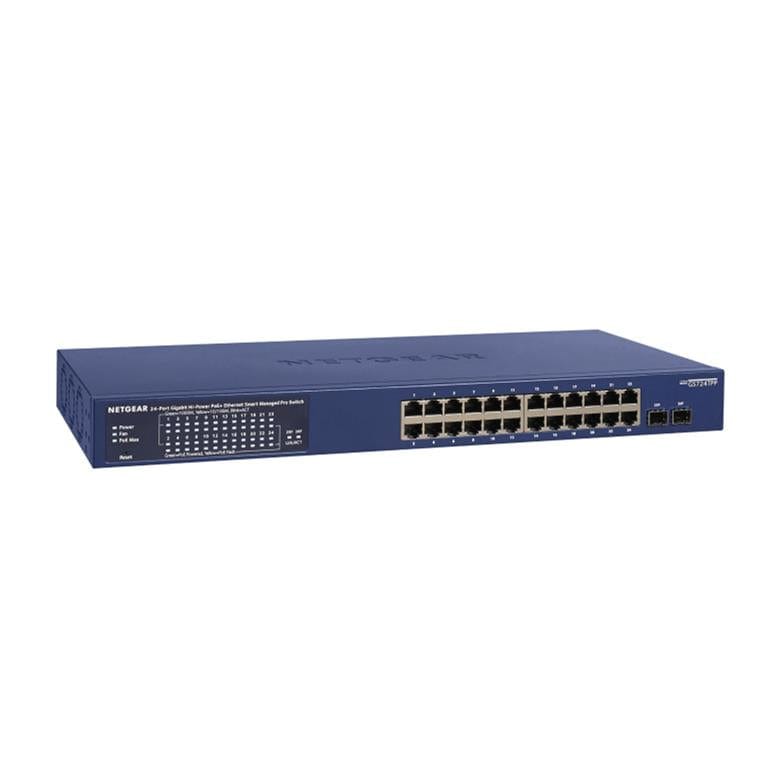 Netgear GS724TP-300EUS 24-Port Gigabit Ethernet PoE Smart Switch