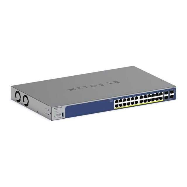 Netgear GS728TX 28-Port Gigabit Ethernet Stackable Smart Switch with 2 Copper 10G and 2 SFP+ 10G Ports GS728TX-300EUS