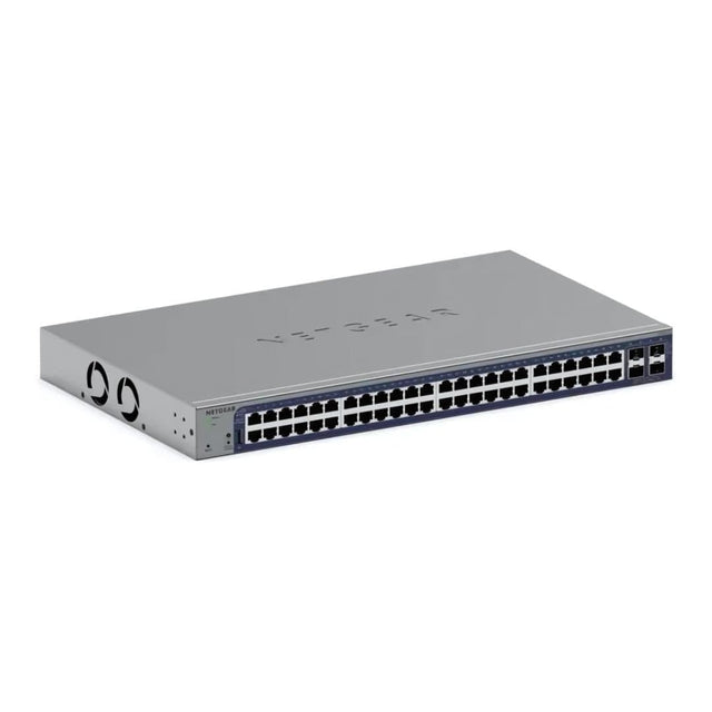 Netgear GS752TX 52-Port Gigabit Ethernet Stackable Smart Switch with 2 Copper 10G and 2 SFP+ 10G Ports GS752TX-300EUS